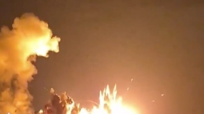 Iran nuclear hub reportedly hit by bunker buster bomb, Trump shares explosion video