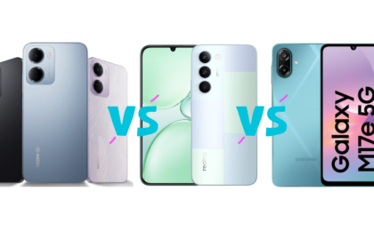 Redmi 15A 5G vs Realme P4 Lite 5G vs Samsung Galaxy M17e 5G: Price in India, Specifications and Features Compared