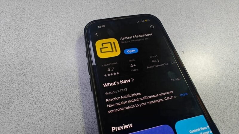 Arattai takes another swing at WhatsApp, announces cool stickers and chat backup update