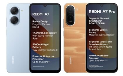 Redmi A7 4G, Redmi A7 Pro 4G With Unisoc T7250 Chip, 13-Megapixel Rear Camera Go on Sale in India