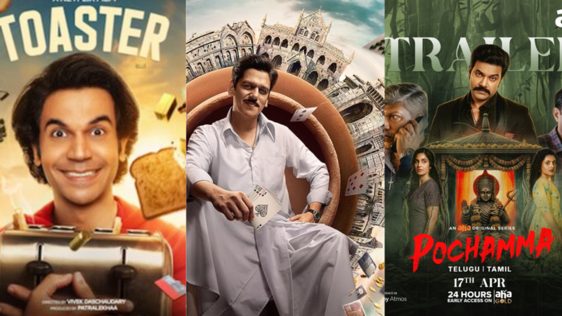 OTT Releases This Week (April 13 – April 19): Toaster, Matka King, Assi, Euphoria Season 3, Ustaad Bhagat Singh, and More