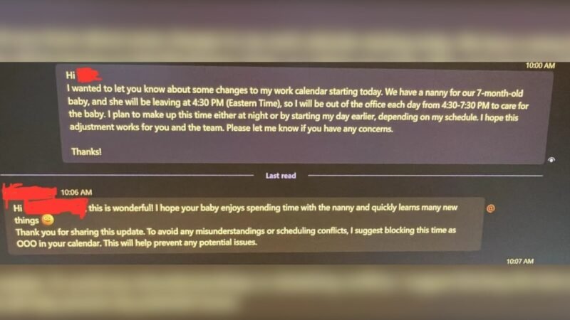Indian techie requests flexible hours to care for newborn, US manager’s reply is viral