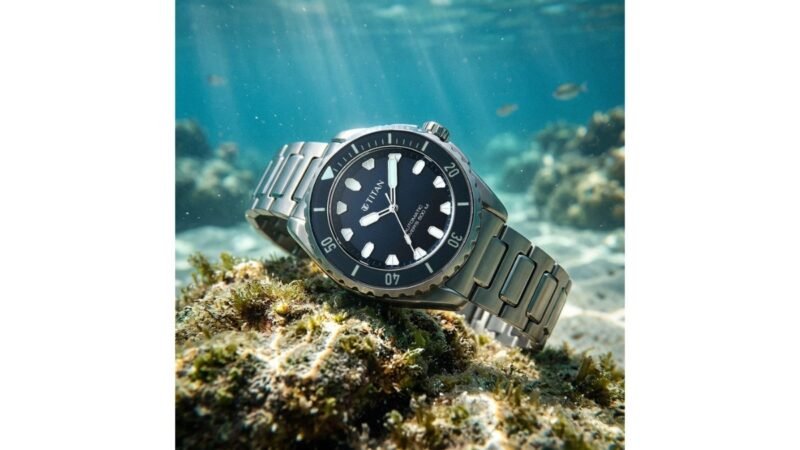 Titan Launches Zero Hour, its Performance Sports Line, with 500M Professional Diver’s Watch