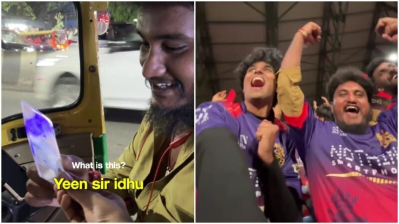 Bengaluru man’s big surprise for Rapido auto driver will make RCB fans cheer out loud