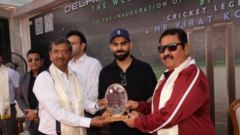 Even in IPL rush, Virat Kohli makes time for childhood coach, inaugurates his academy