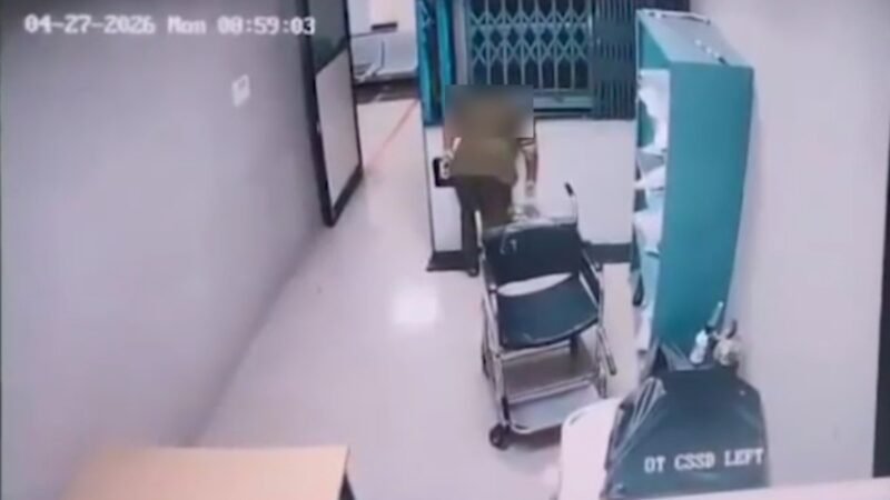 Nashik hospital staff injured after head trapped in lift, accident caught on CCTV