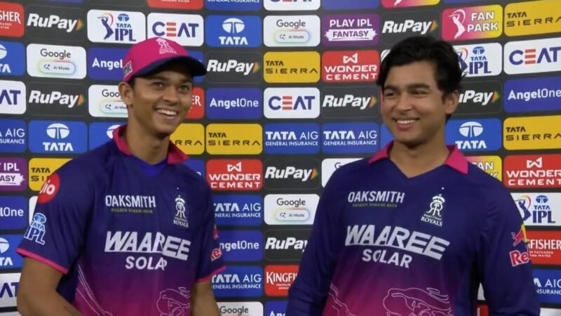 I am not old: Yashasvi Jaiswal’s hilarious response to Vaibhav Sooryavanshi question