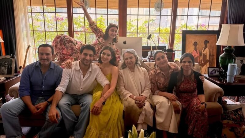 Sara Ali Khan celebrates Easter with Saif Ali Khan, Kareena Kapoor and family. Pics