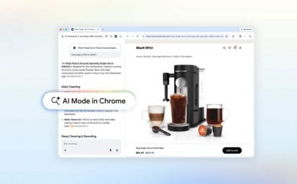 Google Chrome Gets AI Mode Update With Side-by-Side Browsing, Contextual Search Tools