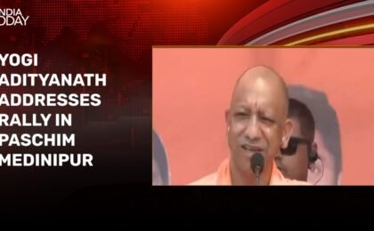 Yogi Adityanath launches scathing attack on Mamata Banerjee ahead of Bengal polls