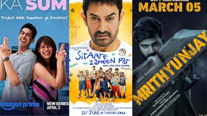 OTT Releases This Week (March 30 – April 5): Sitaare Zameen Par, Vadh 2, Maamla Legal Hai Seas Happy Patel, and More