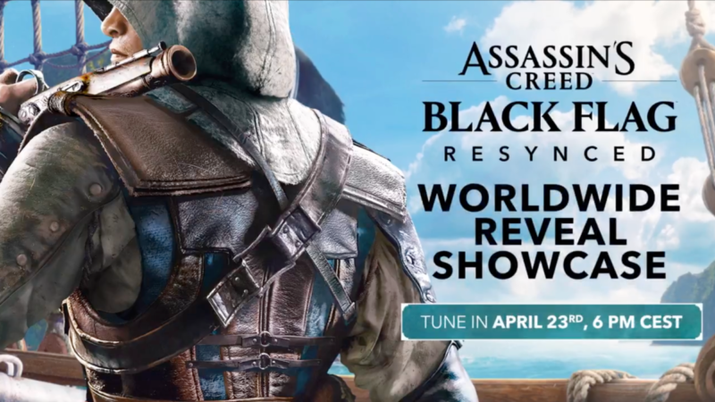 Assassin’s Creed Black Flag Resynced Will Be Revealed on April 23, Ubisoft Confirms