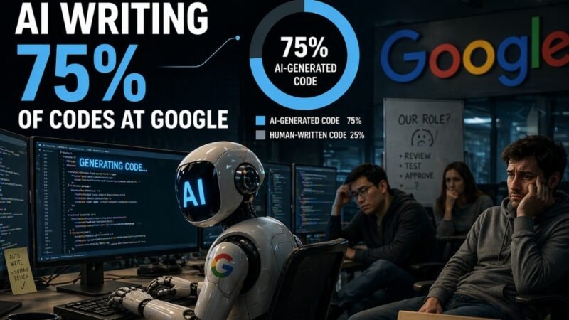 Google says 75 percent of code is now generated by AI, reveals what human engineers do