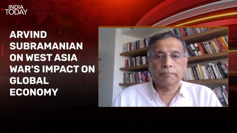 Will West Asia war lead to recession? Arvind Subramanian decodes economic scenarios