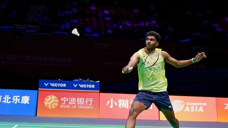 Ayush Shetty chases history. When and where to watch Asia Championship final live