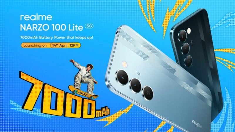 Realme Narzo 100 Lite 5G India Launch Date Announced; Will Feature 144Hz Display and Dimensity 6400 Chip