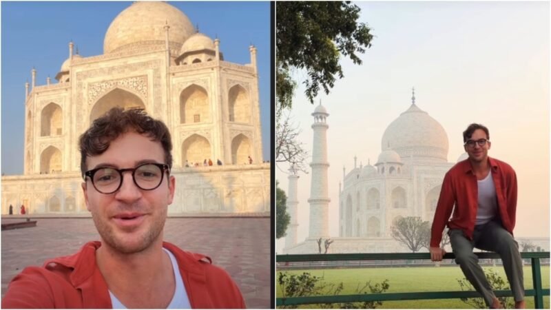 US influencer’s day trip to Taj Mahal from New York has internet worried about jet lag