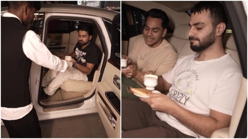 Man offers rides and chai in rented Rolls-Royce for a day, here’s how much he earned