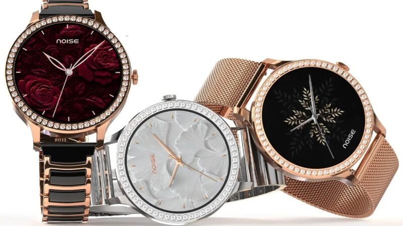 NoiseFit Diva Araya Jewellery-Inspired Smartwatch With Ceramic Build Launched in India: Price, Features