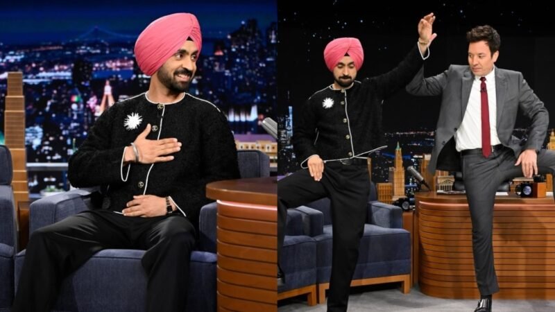 Diljit Dosanjh returns to Jimmy Fallon’s show as guest, turns it into Bhangra party