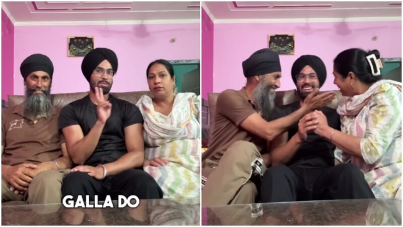Ludhiana man tells parents he got hired by Google, their reaction is just too wholesome