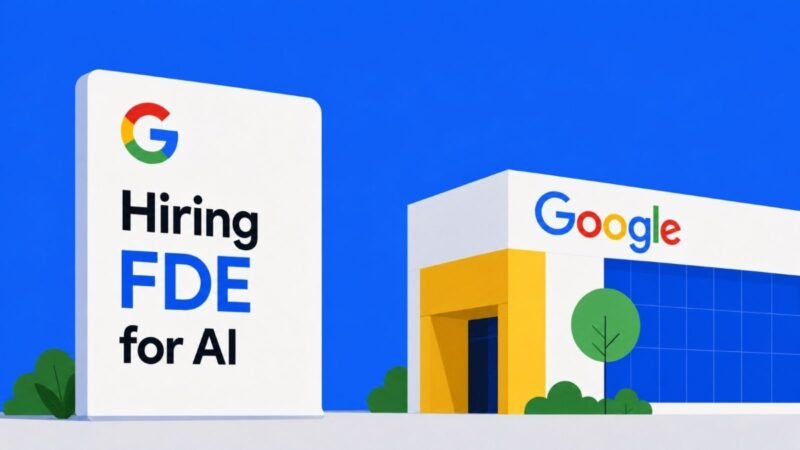 After OpenAI and Anthropic, Google plans to hire Forward Deployed Engineers for AI
