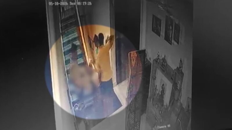 CCTV shows Twisha Sharma heading to roof, husband carrying her body an hour later