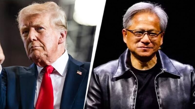 Trump takes Nvidia CEO Jensen Huang to China summit, vows push to ‘open up’ Beijing