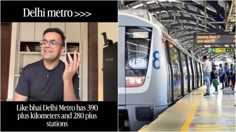 Delhi metro’s ‘underrated’ comfort and connectivity impress man who travelled Europe