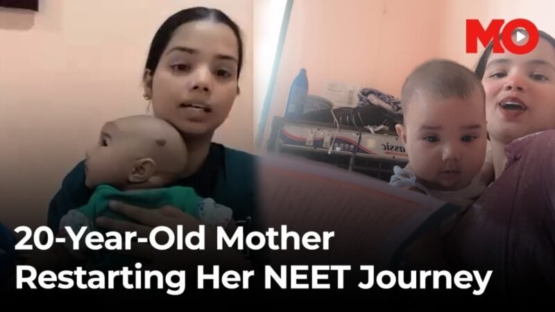 Meet Sania: The 20-Year-Old Mother Restarting Her NEET Journey With A Baby In Her Arms