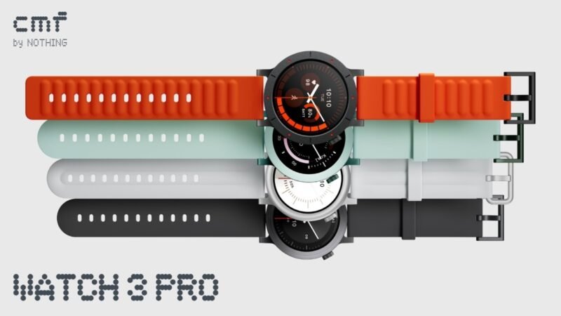 CMF Watch 3 Pro With Dual-Band GPS, Up to 13 Days Battery Life Launched in India: Price, Features
