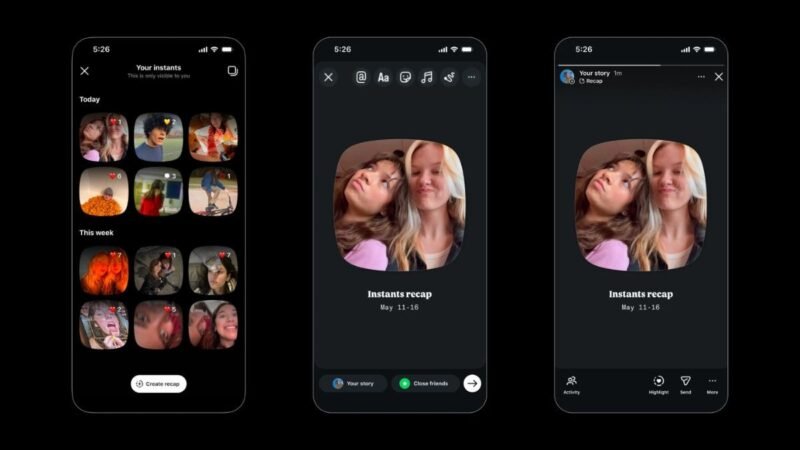 Instagram Launches Instants Feature for Ephemeral Content Sharing; Standalone App Announced