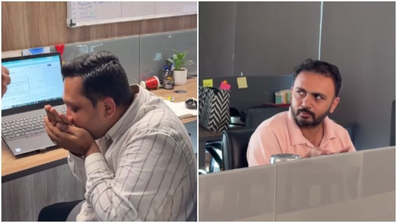 Employee offers lemon juice as prasad to prank coworkers, their reactions go viral