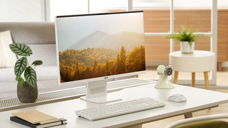 Asus VM441 AiO All-in-One Desktop PC Launched in India With 24-Inch Display, Snapdragon X Processor