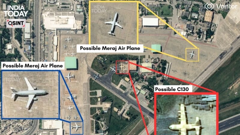 Satellite pictures indicate more than one suspected Iranian aircraft at Pak Base