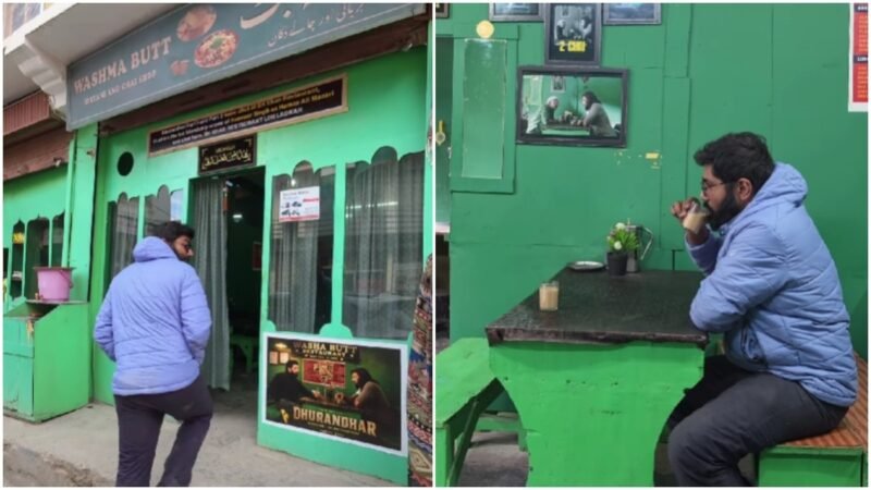 Bengali man visits Dhurandhar tea stall in Ladakh, but chai comes with one condition