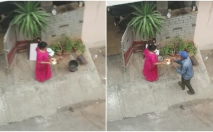 Bengaluru woman serves chai, biscuits to workers every morning, makes internet smile