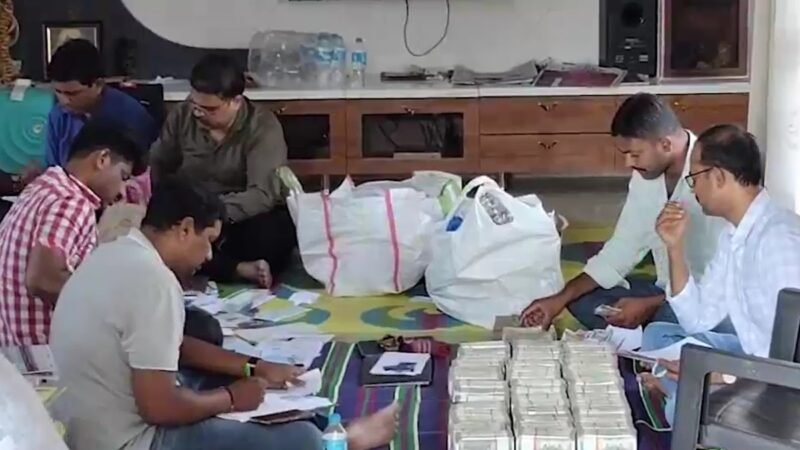 Bundles of cash recovered in raids on top Hyderabad official in corruption probe