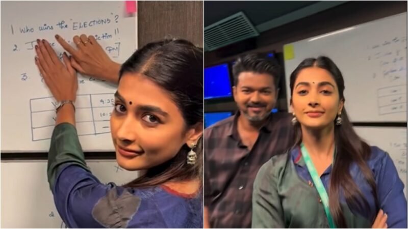 Guess I called it: Pooja Hegde drops old video from Jana Nayagan set after Vijay win