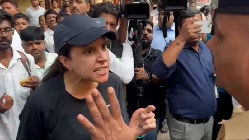 Nobody heard me: Woman who confronted BJP minister over traffic jam shares account