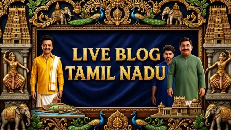Tamil Nadu Live: Vijay leads in Perambur, Trichy as TVK’s lead swells; Stalin trailing in Kolathur