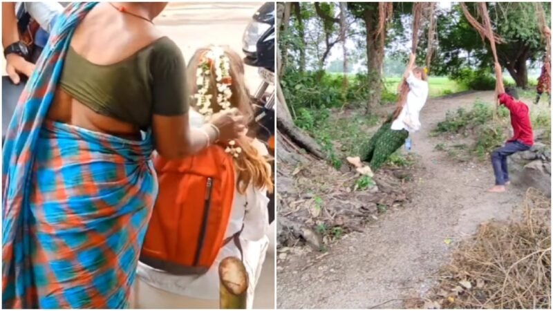 Russian woman shares what surprised her most about travelling in India in viral video