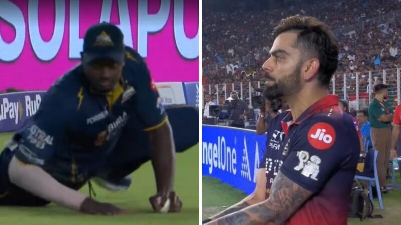 Virat Kohli hits out at umpires after Jason Holder’s catch to dismiss Rajat Patidar