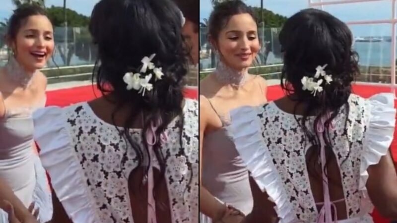 Alia Bhatt brings old-Hollywood glam to Cannes in lavender, choker steals spotlight