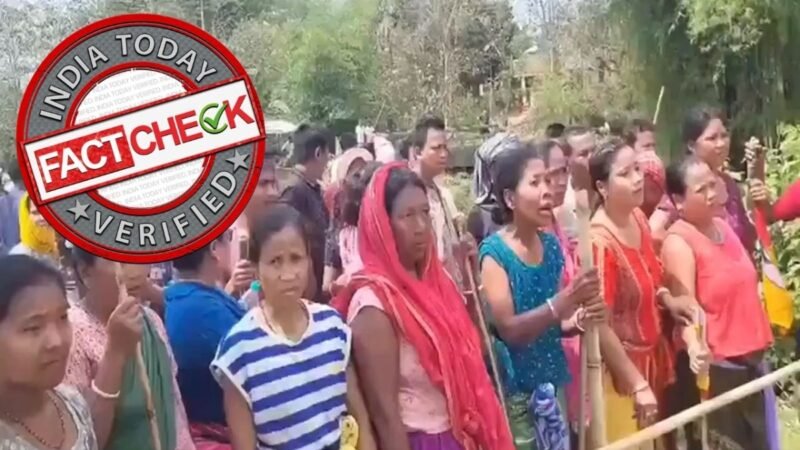 Fact Check: Old clip from Tripura passed off as Bengal Hindu cattle sellers’ protest