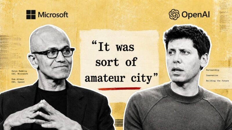 ‘It was sort of amateur city’, Satya Nadella speaks about OpenAI and Sam Altman CEO drama
