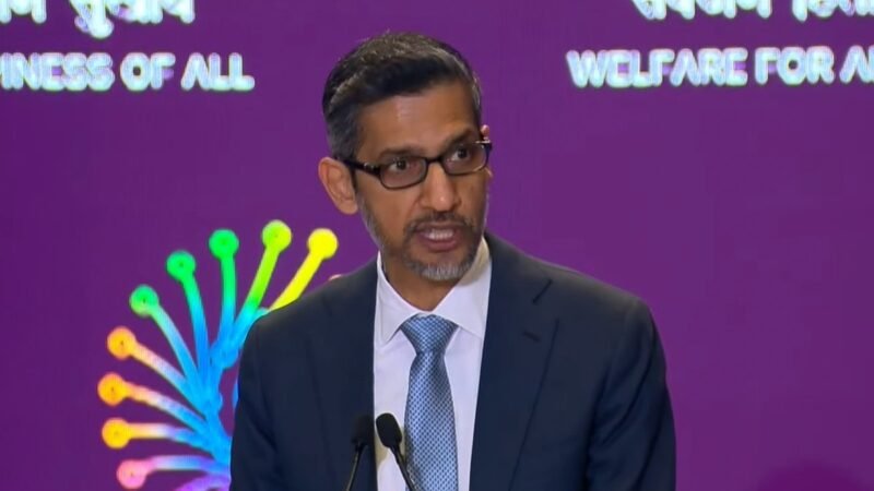 Quote of the day by Sundar Pichai: The future of AI is not about replacing humans, it’s about…