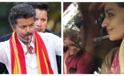 Tamil Nadu Live: Trisha at Vijay’s residence amid celebrations as TVK looks poised for big win
