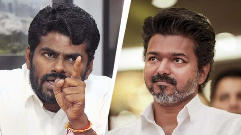 Get out of celebration mode: Annamalai attacks Vijay as twin murder rocks Tamil Nadu