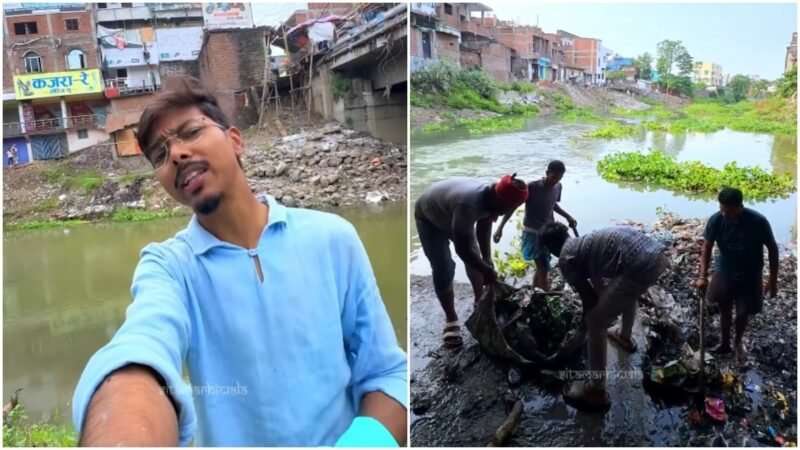 Bihar’s youth-led cleanup drive to save dying river inspires entire city to join in